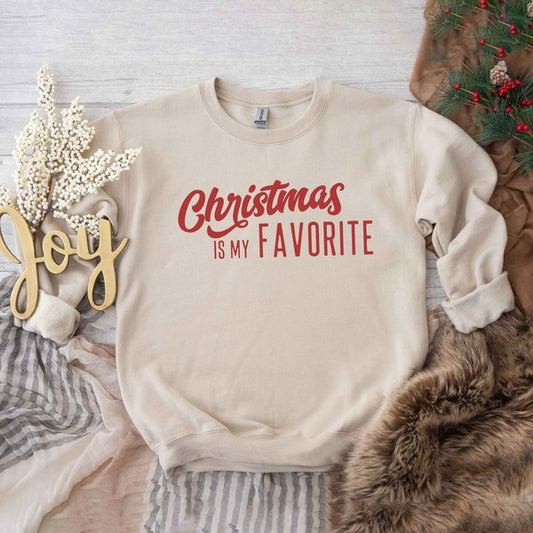 Christmas Is My Favorite Graphic Sweatshirt