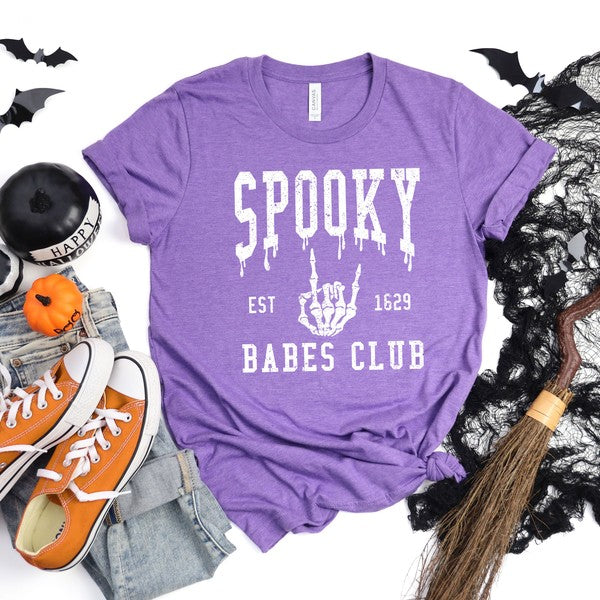 Spooky Babes Club Short Sleeve Tee