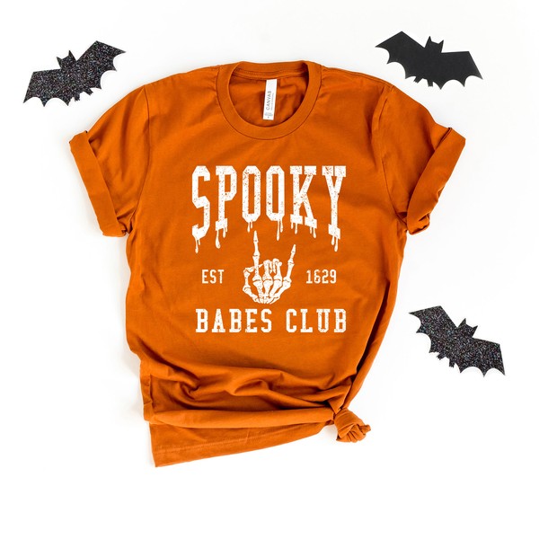 Spooky Babes Club Short Sleeve Tee