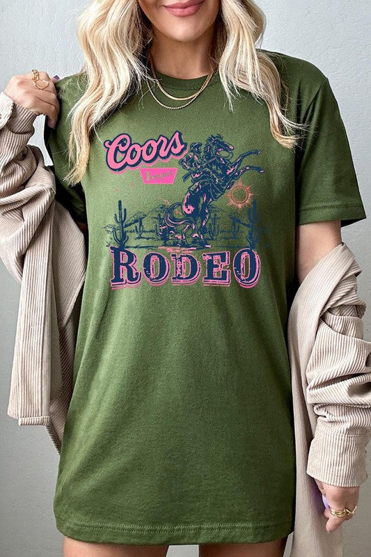 Coors Rodeo Western Graphic T Shirts