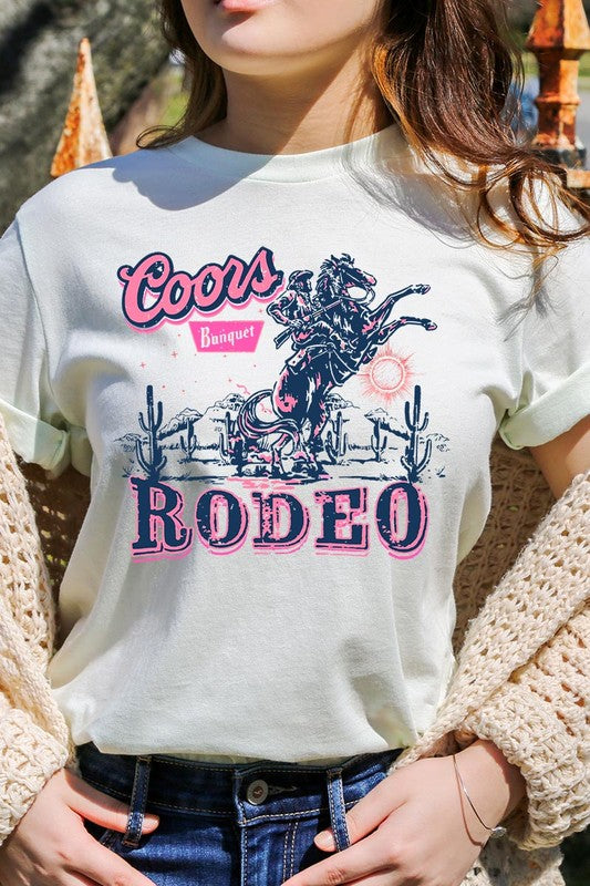 Coors Rodeo Western Graphic T Shirts