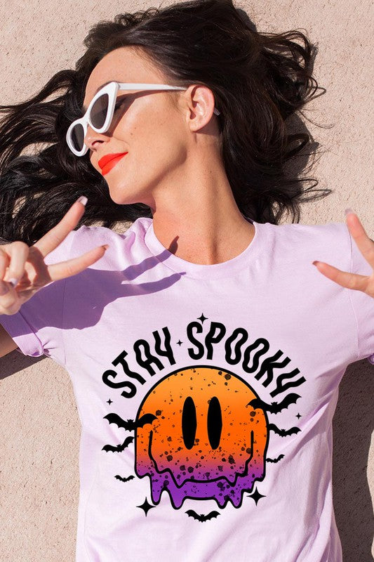 STAY SPOOKY SMILEY TEE