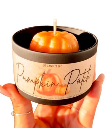 Pumpkin Patch Autumn Scented Halloween Fall Vegan Soy Candle