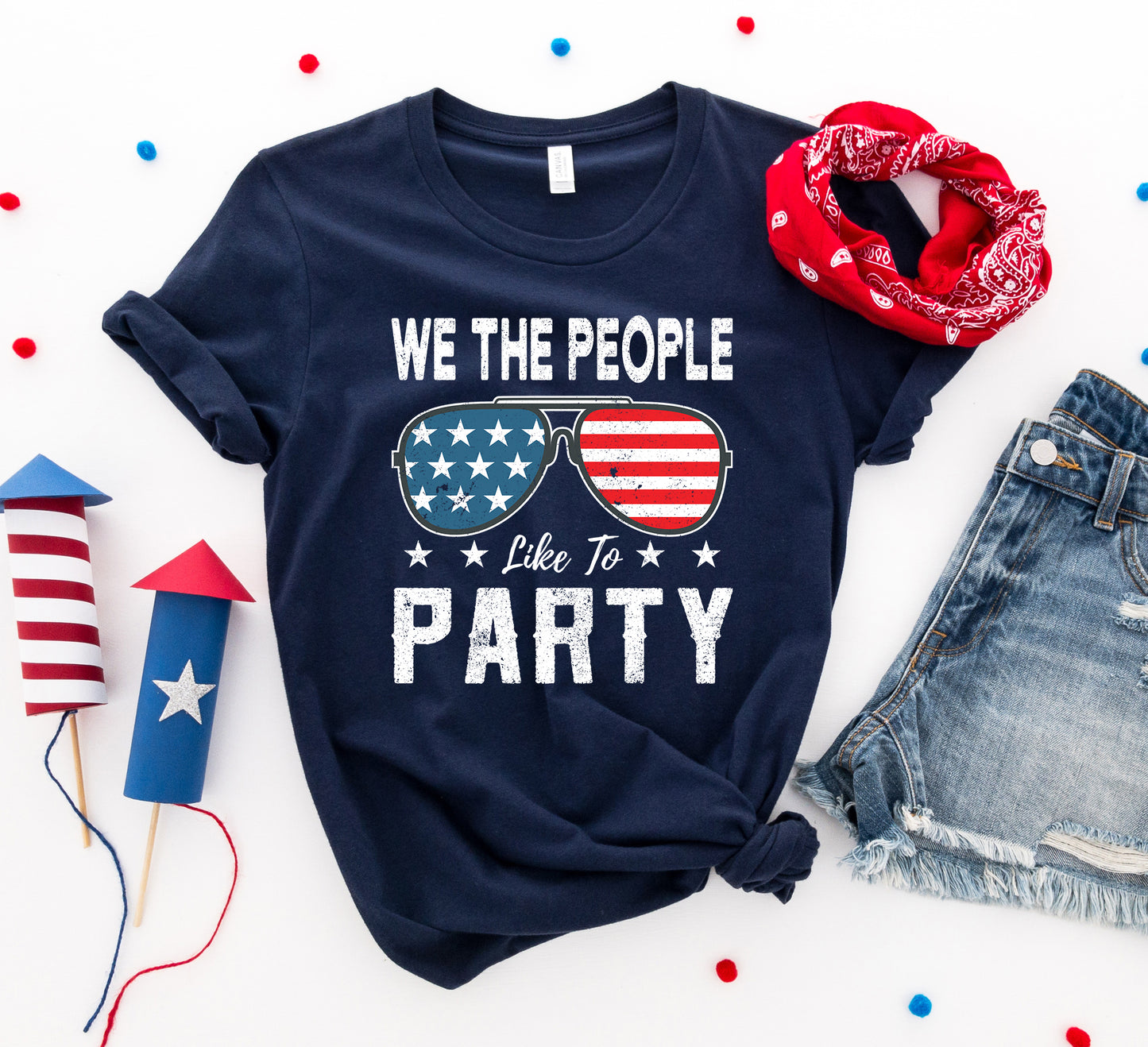 We the people like to party T-shirt
