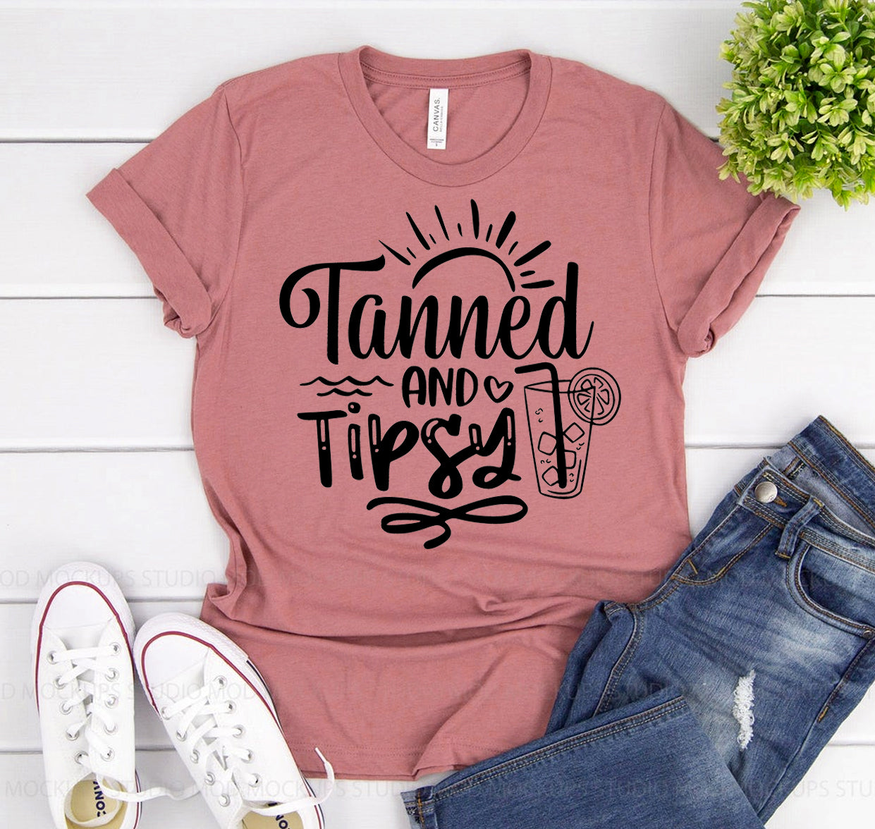 Tanned and Tipsy T-shirt